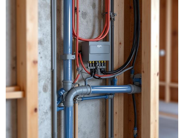 Elektro a vodoinstalace